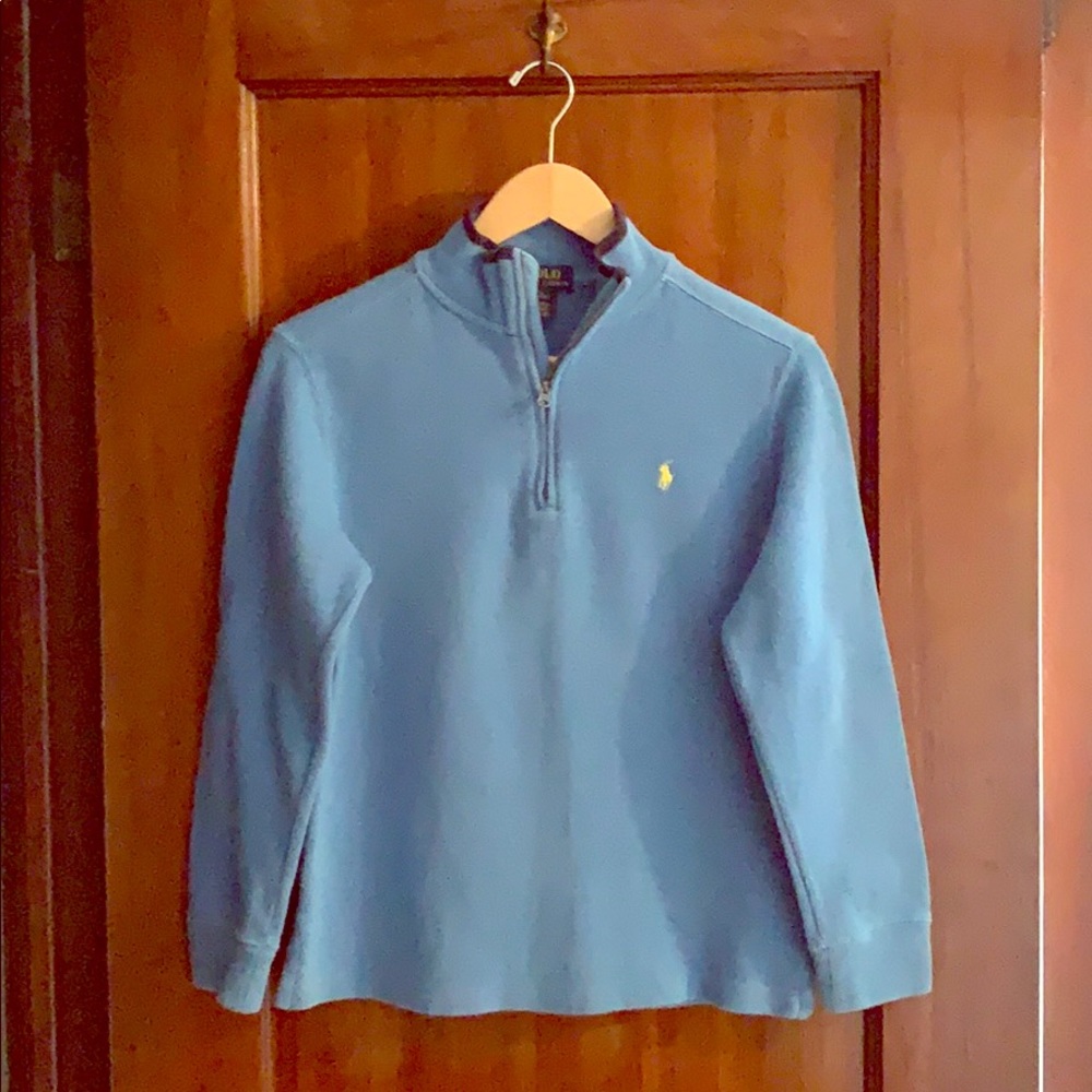 Ralph Lauren Polo boys 1/4 zip sweater